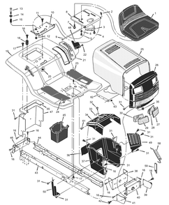 Part Location Diagram of F-010726L Murray Book, Instruction